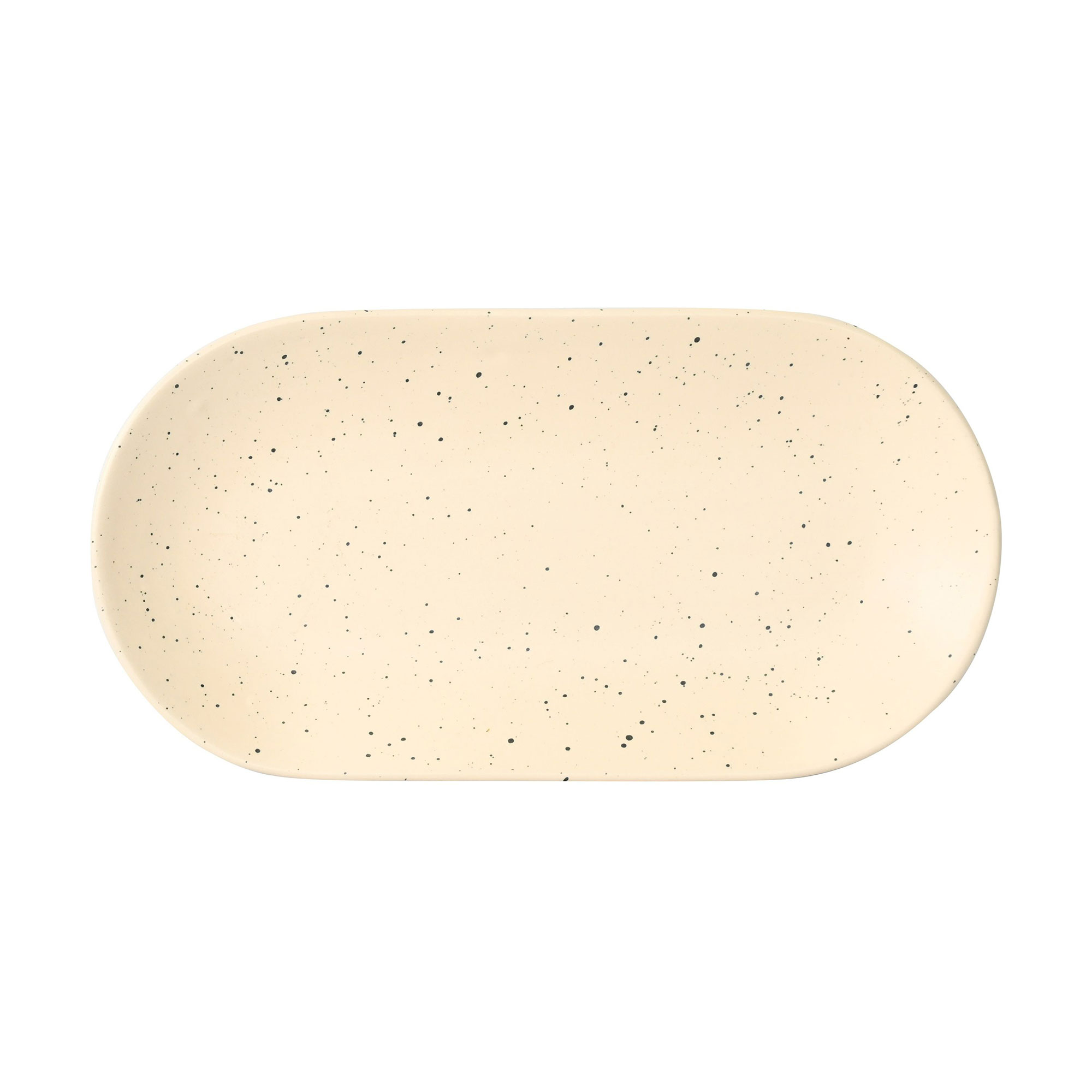 Блюдо Limited Edition Sandy Cream овальне, бежеве, 25 см (ZH-7013-6)